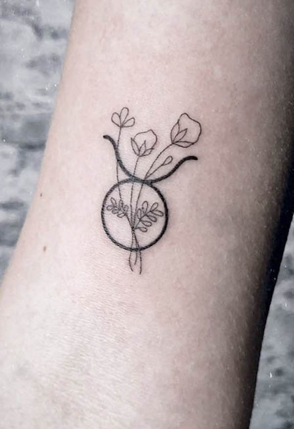 TAURUS ZODIAC TATTOO | LAZY DUO Realistic Temporary Tattoo 金牛座星座刺青紋身貼紙–  LAZY DUO TATTOO