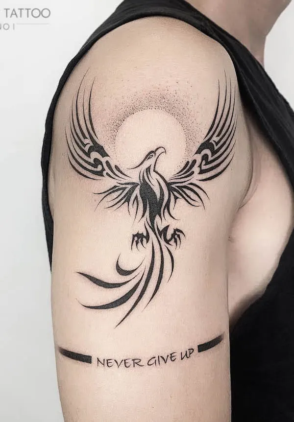 Breathtaking And Unique 57 Phoenix Tattoos Just For You  InkMatch