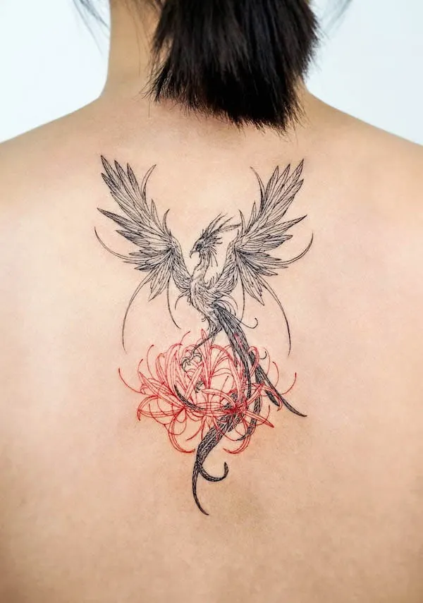 872 Dragon Phoenix Tattoo Images Stock Photos  Vectors  Shutterstock