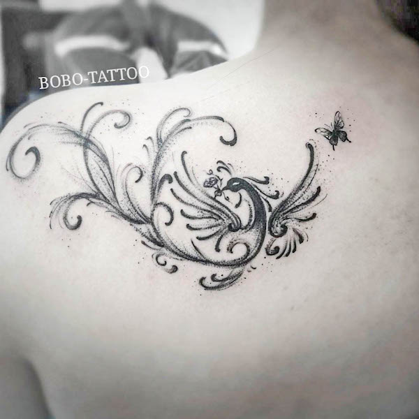 110 Stunning Phoenix Tattoos and Meanings