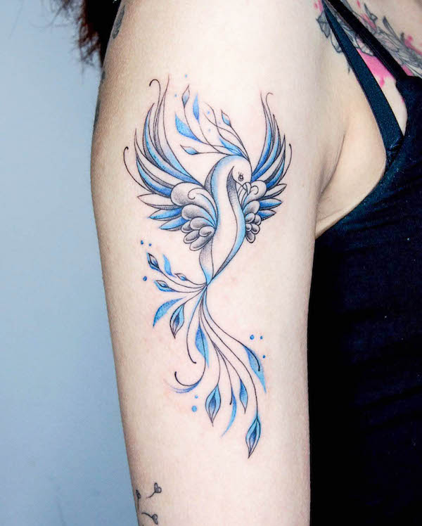 Top 100 Unique Thigh Tattoo For Women  Wittyduck