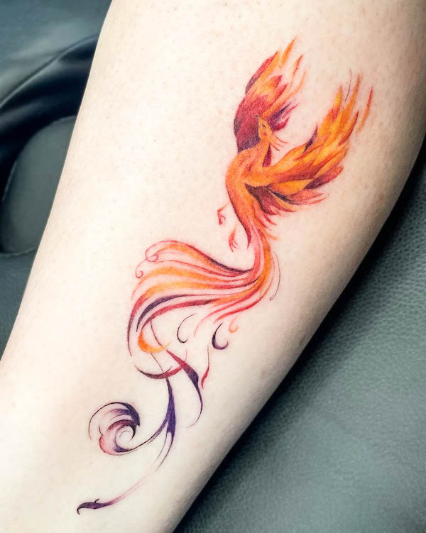 45 Stunning Phoenix Tattoos For Women