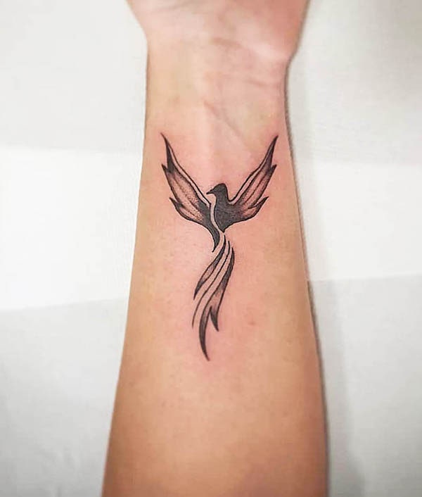 30 Gorgeous Phoenix Tattoo Designs