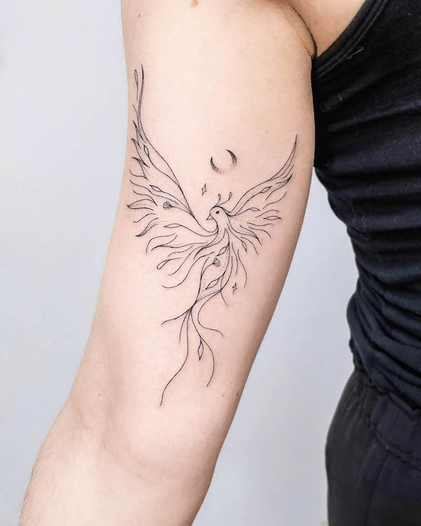 40 Feminine Phoenix Tattoo Ideas for Women  Meaning