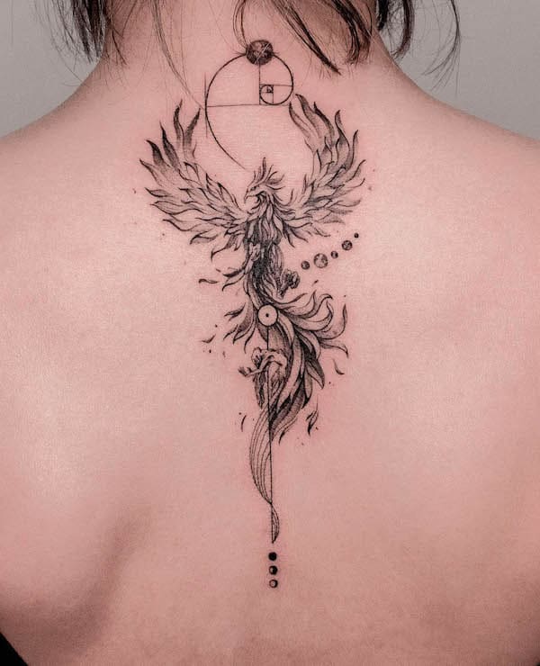 Learn 97+ about feminine phoenix tattoo latest .vn