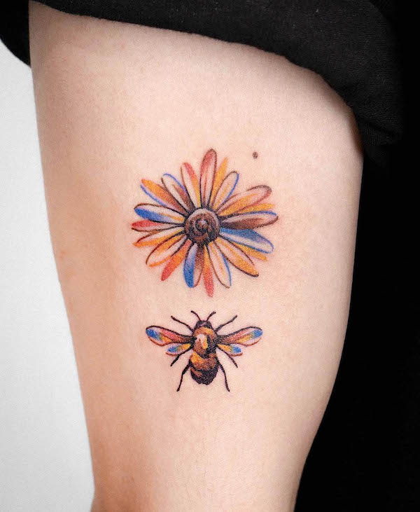 49 Unique Bee Tattoos with Meaning  Our Mindful Life