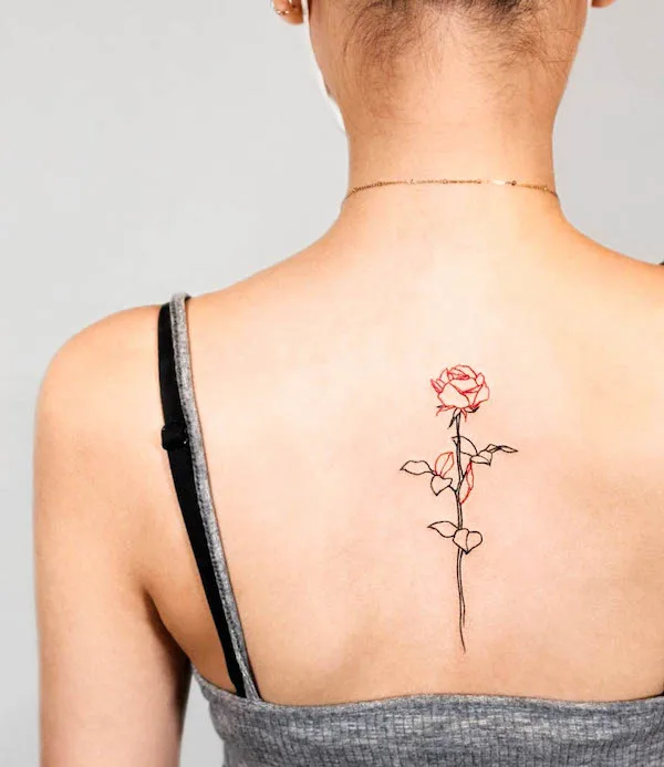 List of Upper Back Tattoos For Women  FancyOdds