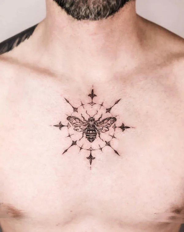 49 Unique Bee Tattoos with Meaning - Our Mindful Life