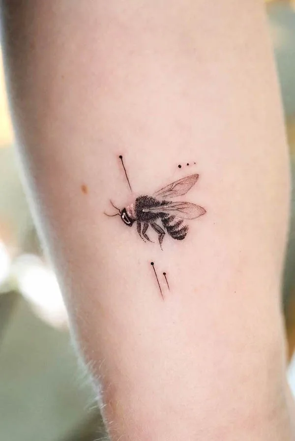 7 Bee Tattoo Meanings Symbolism and Significance Explained
