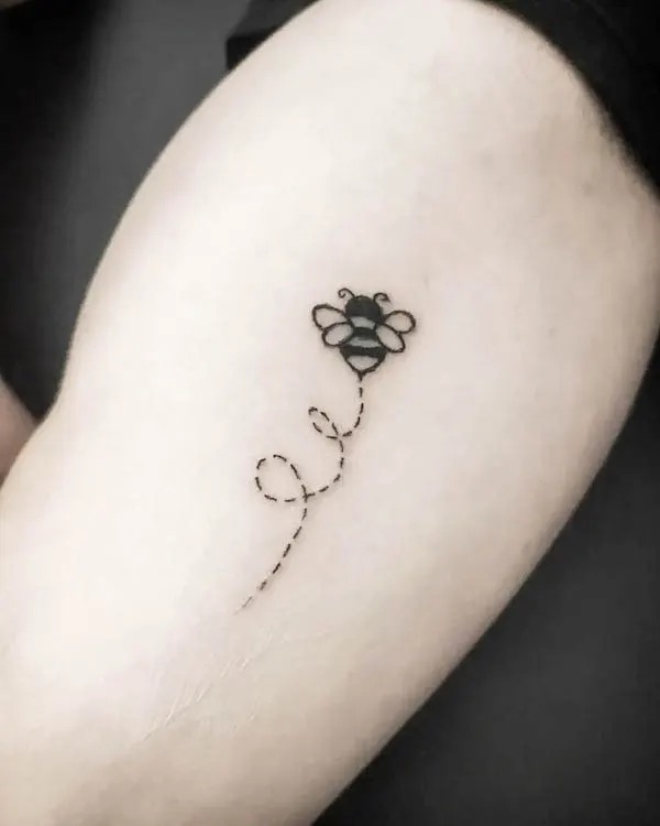48 Unique Bee Tattoos with Meaning - Our Mindful Life 48 Unique Bee Tattoos with Meaning - Our Mindful Life