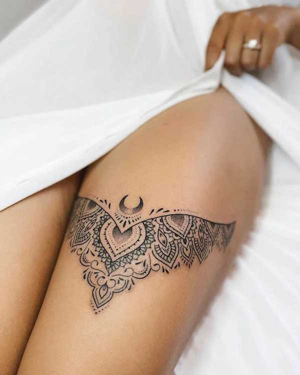 65 Badass Thigh Tattoo Ideas for Women  StayGlam