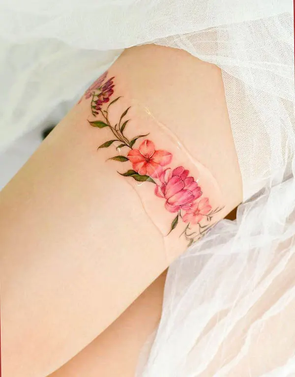 66 Alluring Thigh Tattoos For Women With Meaning  Our Mindful Life