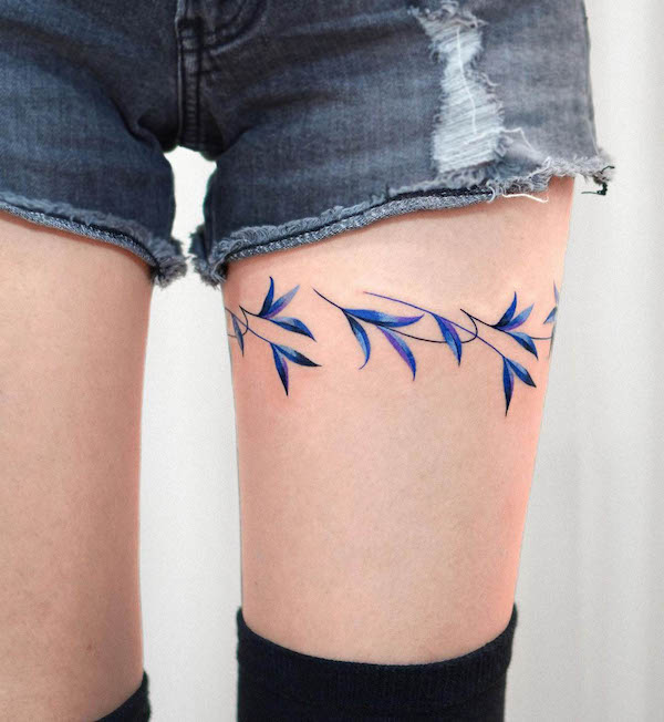 64 Stunning Thigh Tattoos For Women With Meaning - Our Mindful Life