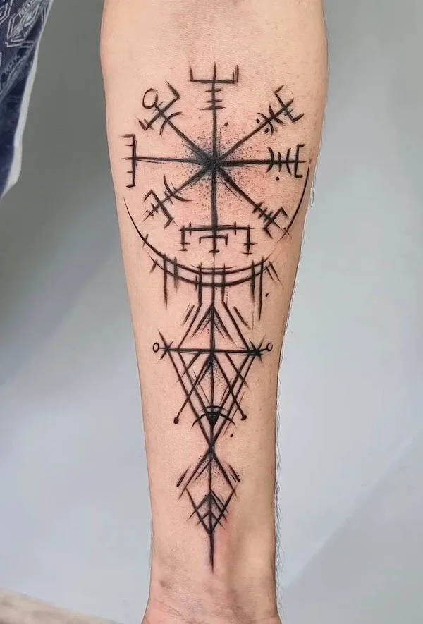 160+ Fascinating Compass Tattoo Designs & Meanings