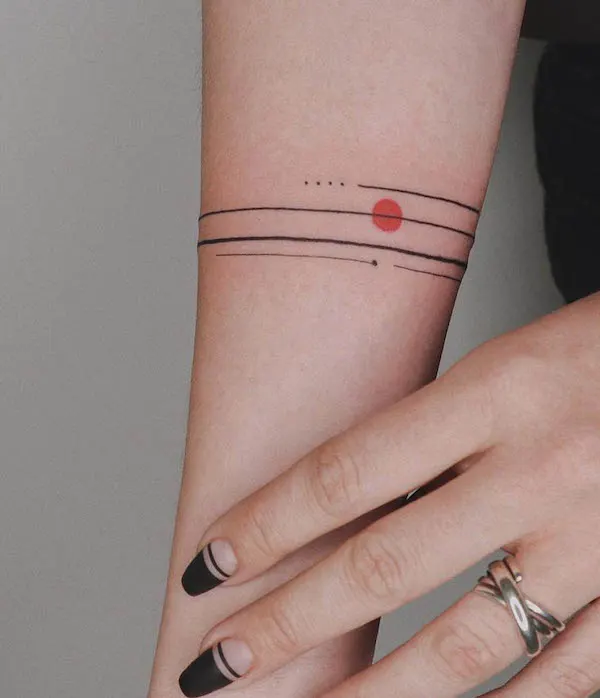ingeniør køkken belønning 37 Stunning Armband Tattoos For Women - Our Mindful Life