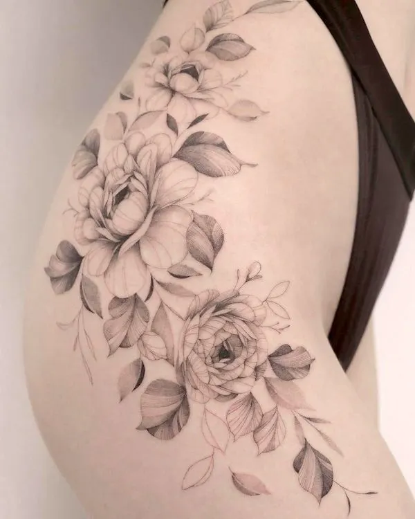 Hip tattoos that are not flowers