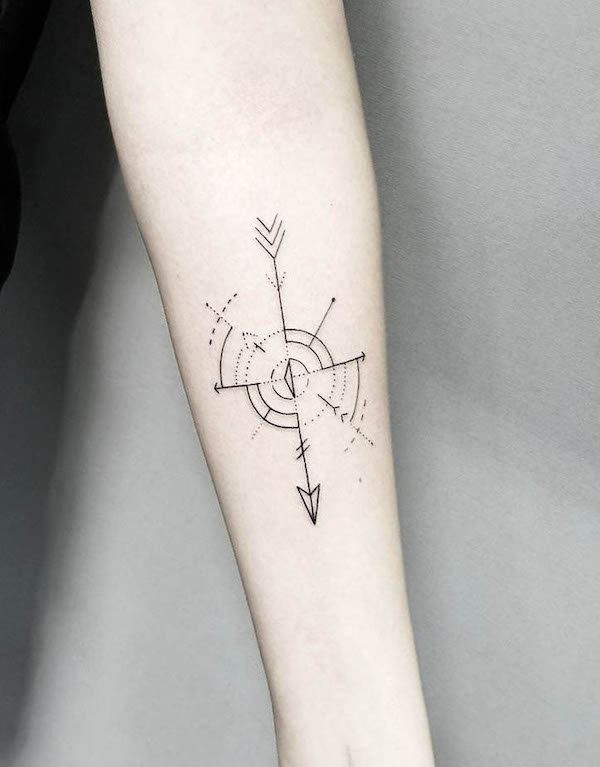 52 Beautiful Compass Tattoos with Meaning 52 Beautiful Compass Tattoos with Meaning