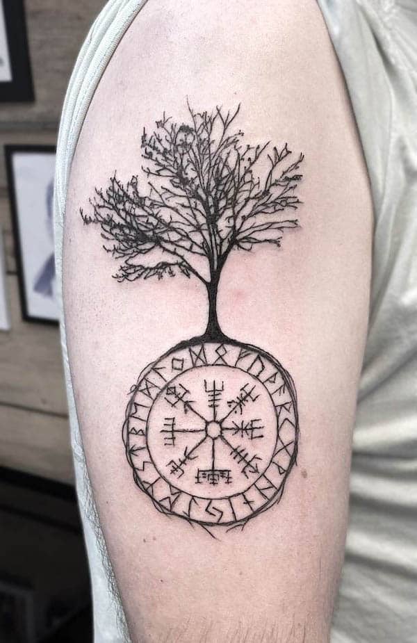 Celtic Legacy Tree Tattoo  LuckyFish Inc and Tattoo Santa Barbara