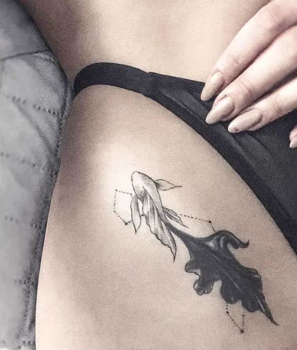 46 Beautiful Hip Tattoos For Women with Meaning