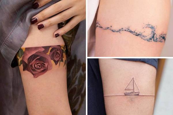 armband tattoos for women