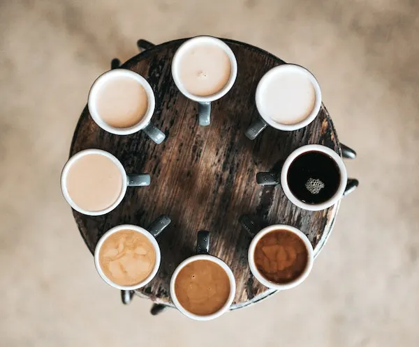 Be aware of your caffeine intake