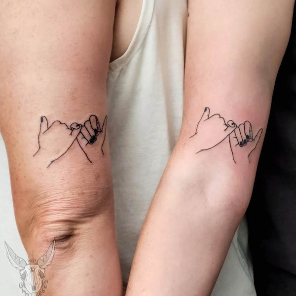 55 Awesome Father and Daughter Matching Tattoos – Fashion Hombre