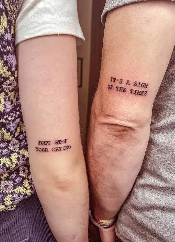 16 Heartwarming Father And Daughter Tattoos  Tattoodo