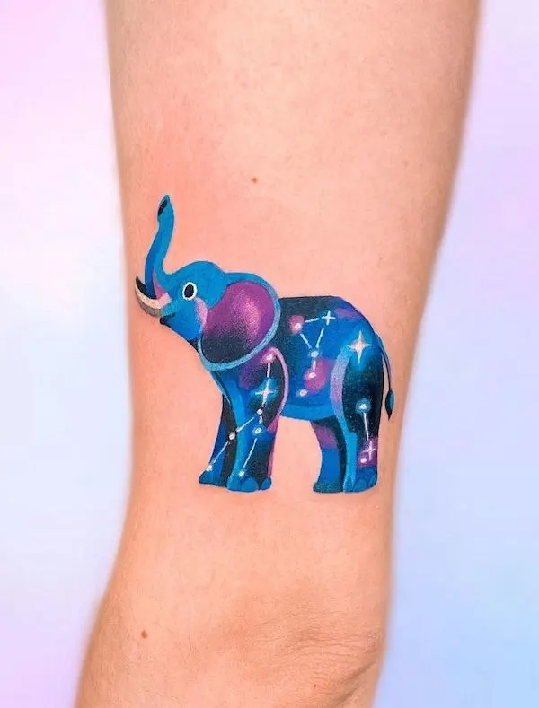 Buy Baby Elephant Temporary Tattoo Online in India - Etsy