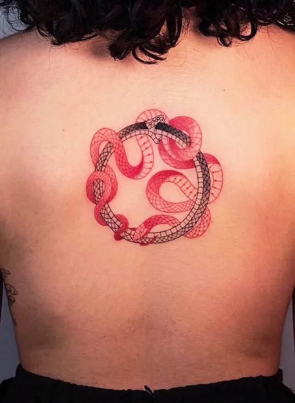 Aggregate more than 77 infinity snake tattoo best - in.cdgdbentre