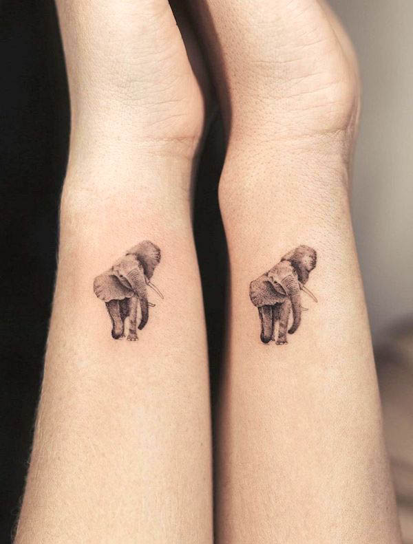 61 Cool and Creative Elephant Tattoo Ideas  StayGlam