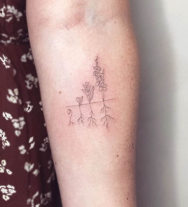 56 Inspiring Growth Tattoos with Meaning - Our Mindful Life