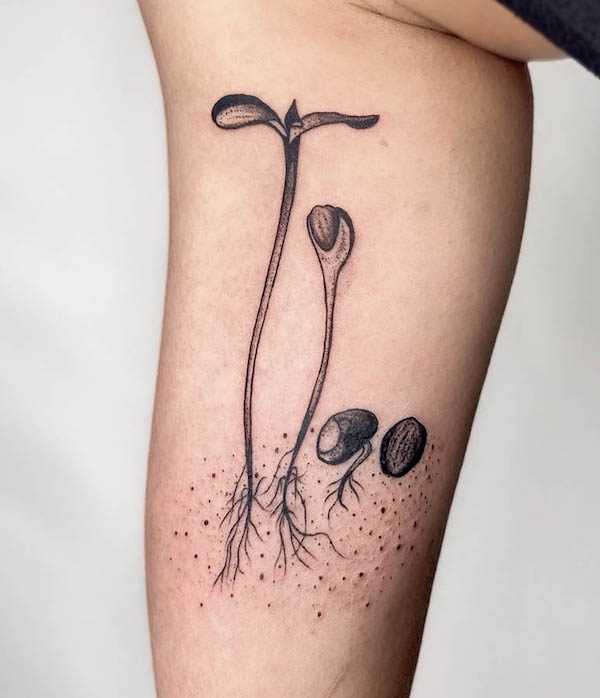 Bruce Benkert on Twitter One of todays tattoos I did tattoosbybee  tattoo heart brains rain growth flowers httpstco9wJHsTO7um   Twitter