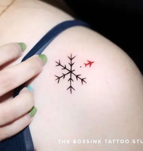 Snowflakes Tattoo | tattoo by Brad Payne | Cirilo Serrano | Flickr