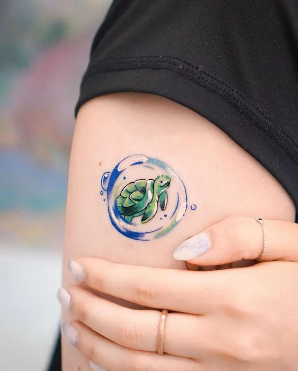 45 Unique And Beautiful Turtle Tattoos