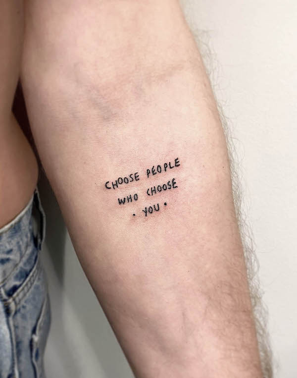 42 Tattoo Quotes that will make you irresistible  Tiny Tattoo inc