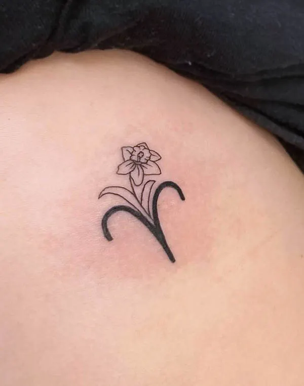 27 Gorgeous Birth Flower Tattoos that Youll Actually Wish Always