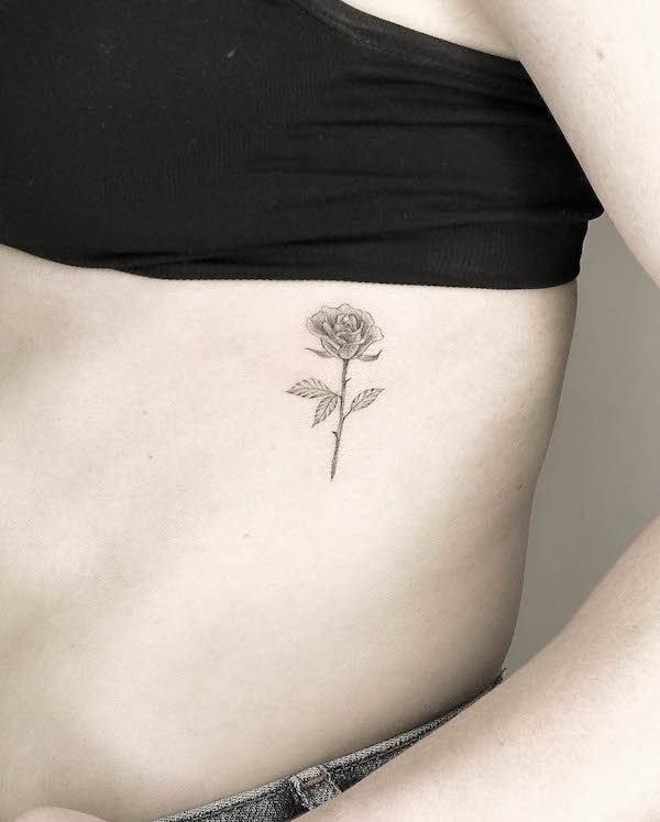 Fusion Tattoos  Birth flowers are simply flowers that coincide with the  month of your birth Each month is designated with its own flower that  carries symbolic meaning September Birth Flower Tattoo 