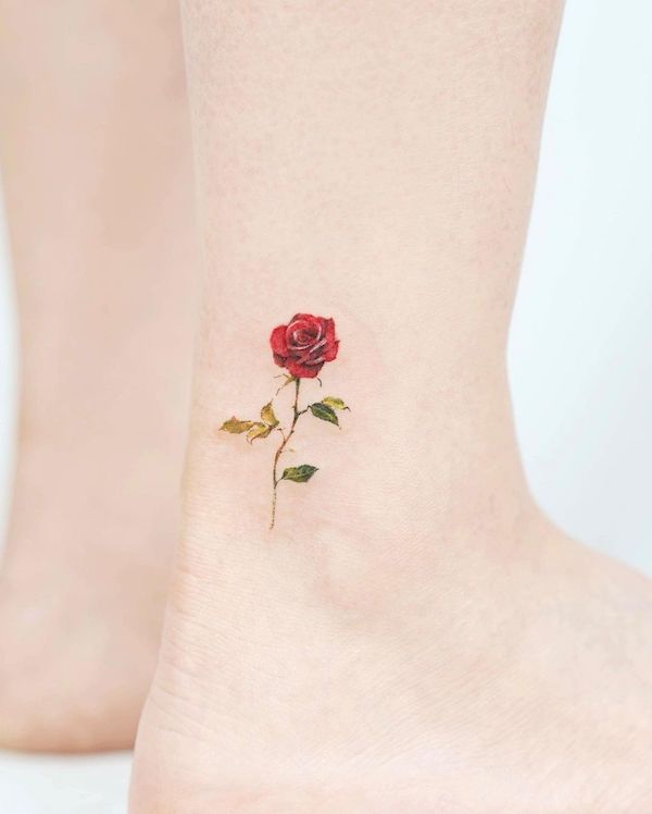 June Birth Month Flower Tattoos