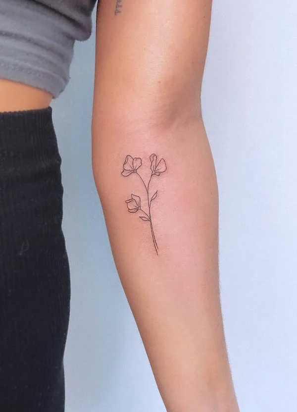 96 Birth Flower Tattoos For Each Month