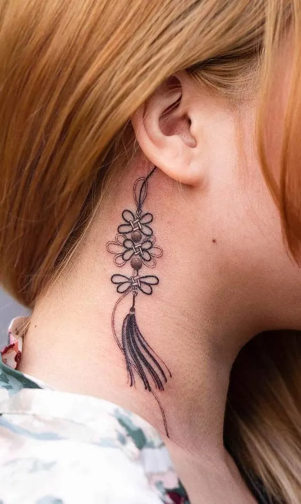 33 Behind The Ear Tattoos That Are Low