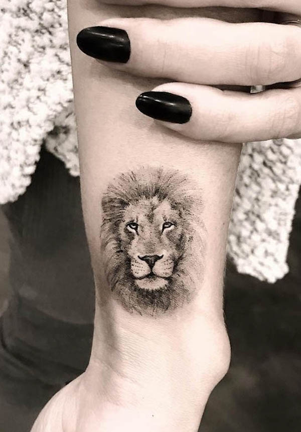 Discover 97+ about small lion tattoo super cool .vn