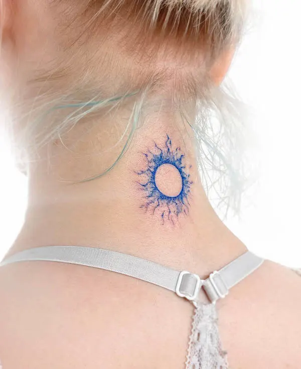 Blue sun tattoo meaning