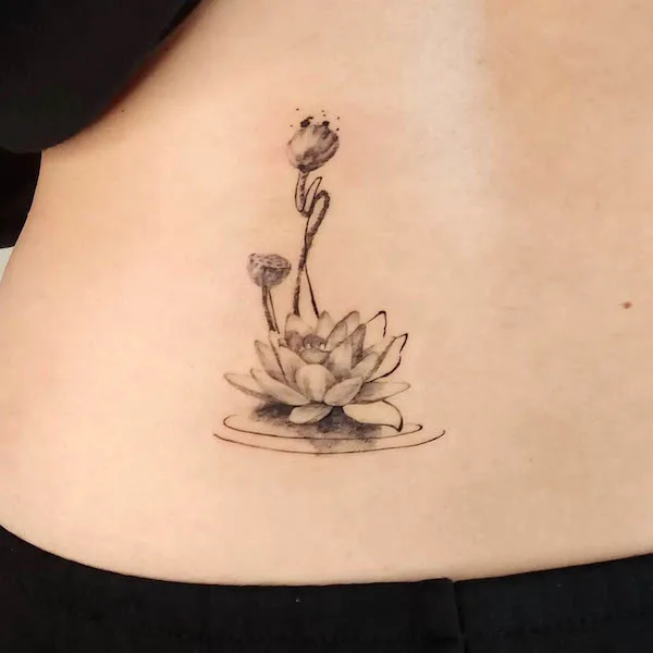 63 Soulful Lotus Tattoos with Meaning - Our Mindful Life 63 Soulful Lotus Tattoos With Meaning - Our Mindful Life
