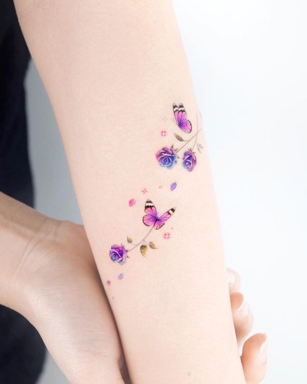 Rose Tattoo  19 Seriously Pretty Rose Tattoo Ideas That Are Anything But  Trad