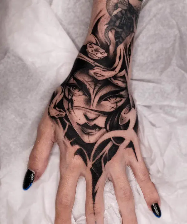 Medusa tattoo Snakes Upper arm tattoo Done by Steven Michael  Cool arm  tattoos Upper arm tattoos Tattoos