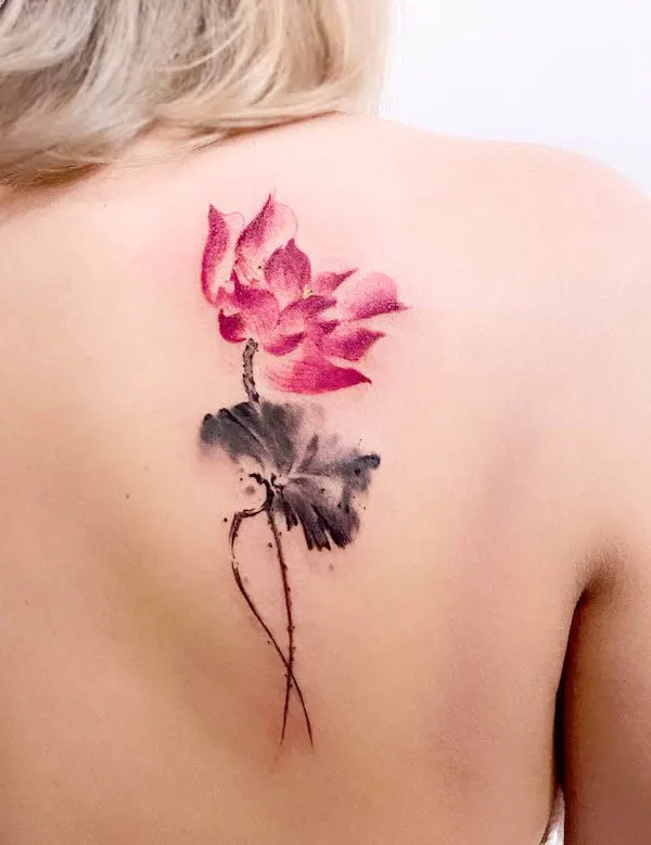 Shining Lotus Tattoo Design - Tattapic®