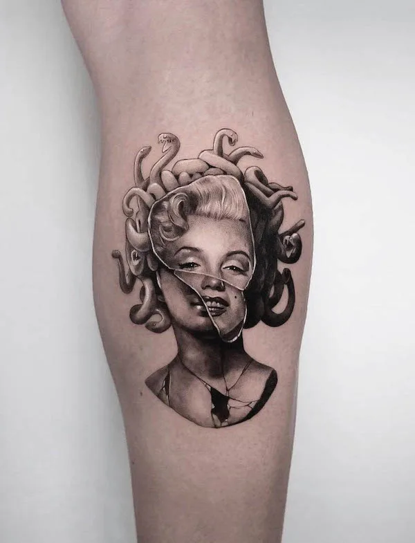 42 Fearsome and Awesome Medusa Tattoos With Meaning