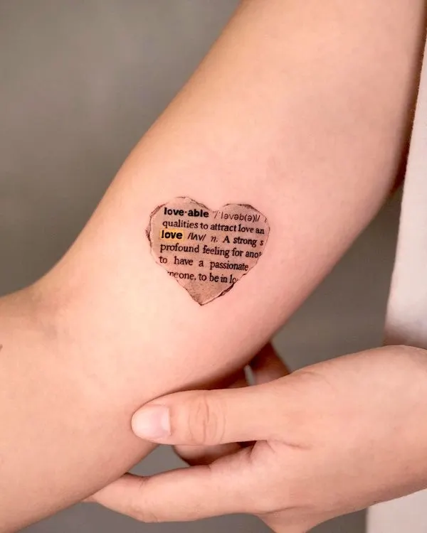 60 Word Tattoo Ideas That Say It All