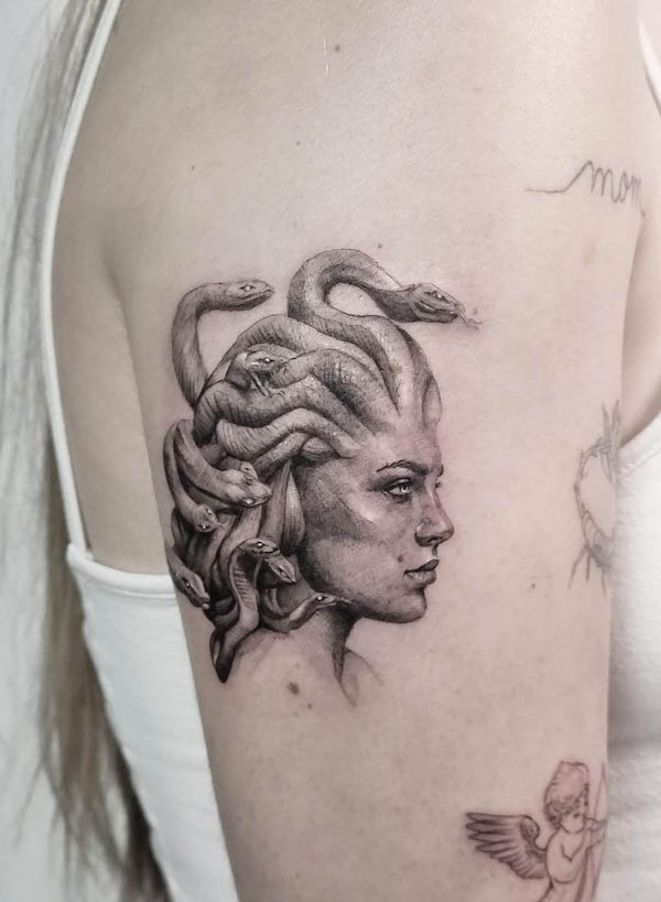 Gypsy Profile Tattoo Design  KateHelenMuir