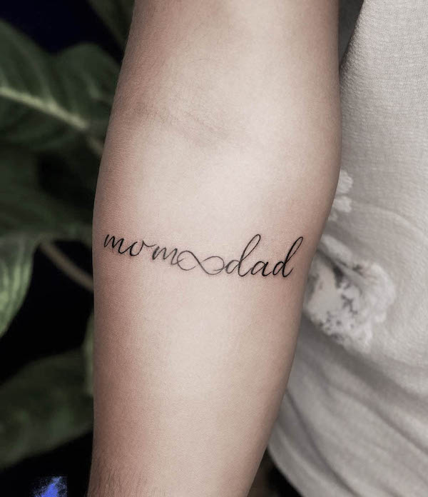 Mom Dad Tattoo Design Ideas  New Styles in 2023